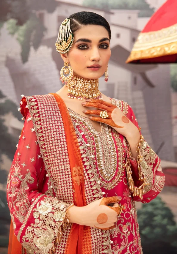 Kayseria Bridal ’24-SB-20-GULAB Luxury Suit