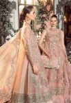 Maria.B Unstitched MBROIDERED | Pastel Pink BD-2706