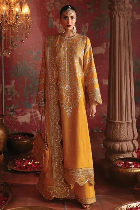 Afrozeh - Divani-Formal Collection -The Silk Edit -Shama-07
