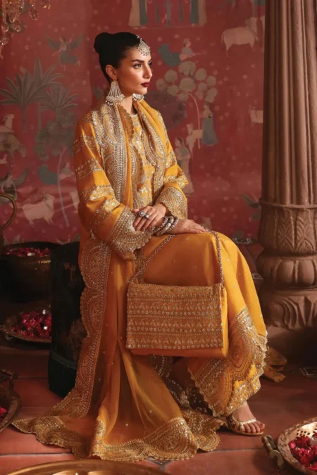 Afrozeh - Divani-Formal Collection -The Silk Edit -Shama-07