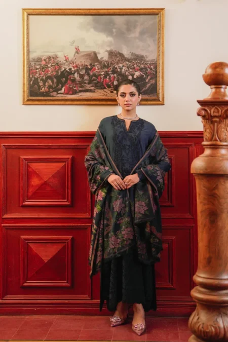 Saira Rizwan Winter Unstitched- ZOYA SR-06