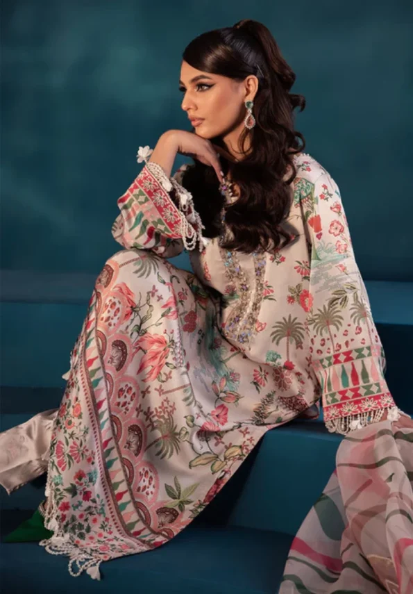 Nureh Secretoria Embroidered Silk Unstitched 3Pcs-05