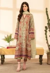 Qalamkar Luxe Silk Unstitched 3pcs-03