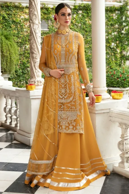 Saad Shaikh -Formal Collection - Panache -Marigold