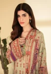 Qalamkar Luxe Silk Unstitched 3pcs-03
