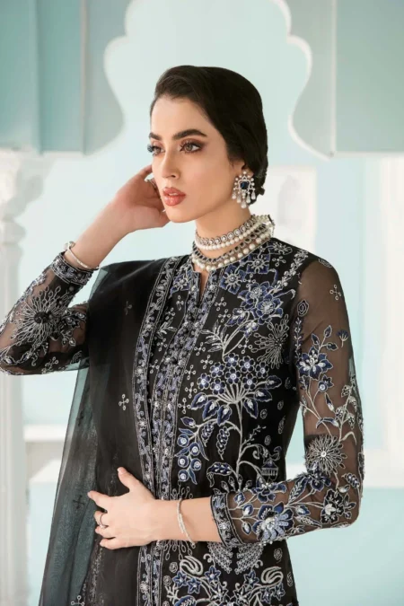 Akbar Aslam- Organza Suit-KALMIA-06
