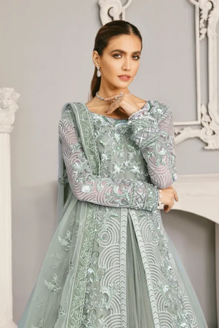 Akbar Aslam- Organza Suit-VERONICA-07