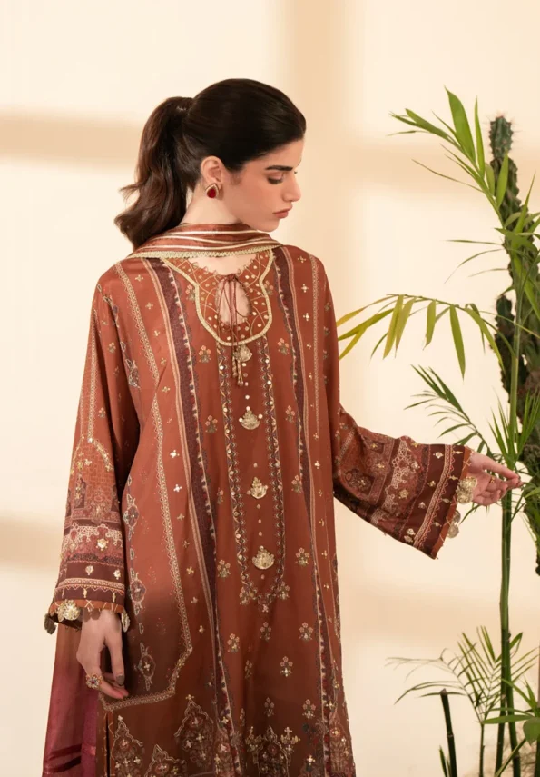 Qalamkar Luxe Silk Unstitched 3pcs-01