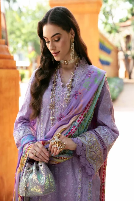 Kanwal Malik-Sareen Luxury Lawn 2024-Capri