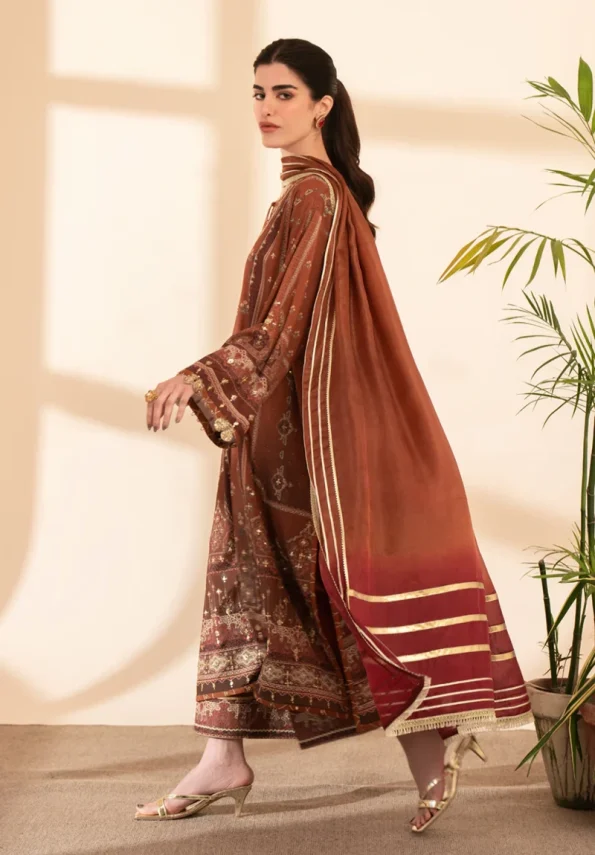Qalamkar Luxe Silk Unstitched 3pcs-01