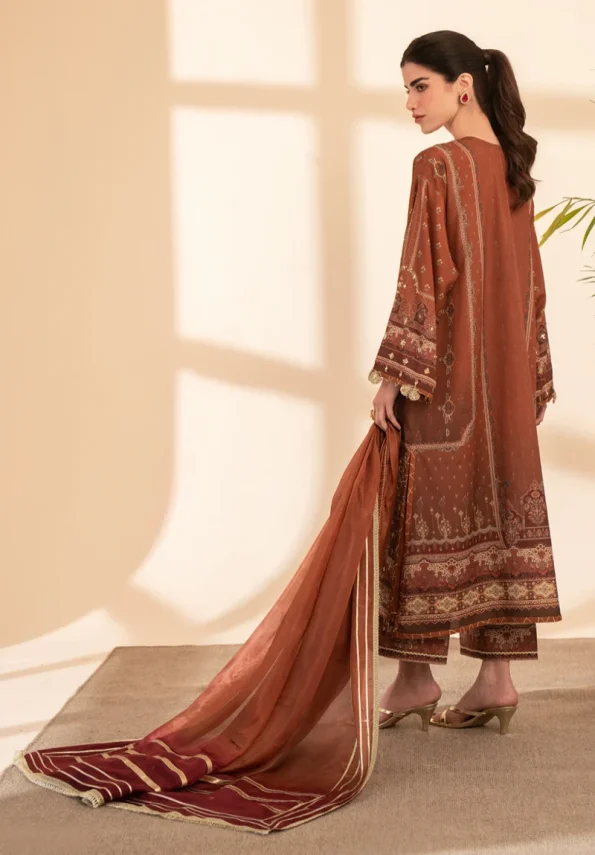 Qalamkar Luxe Silk Unstitched 3pcs-01