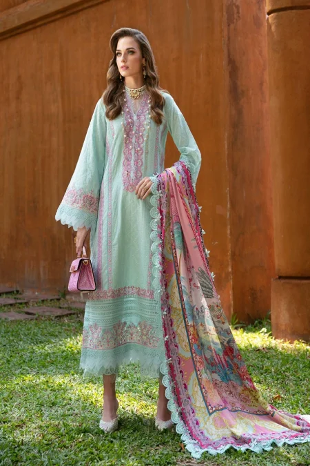 Kanwal Malik-Sareen Luxury Lawn 2024-Lilly