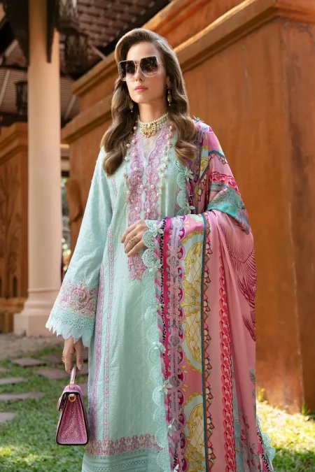 Kanwal Malik-Sareen Luxury Lawn 2024-Lilly