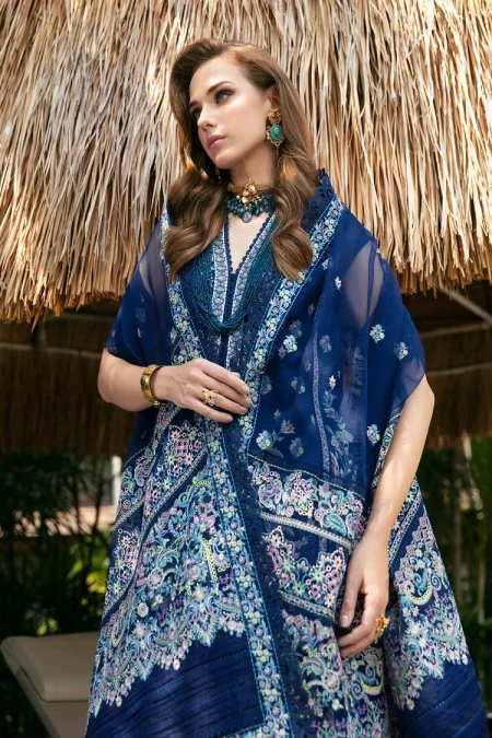 Kanwal Malik-Sareen Luxury Lawn 2024-Rohma