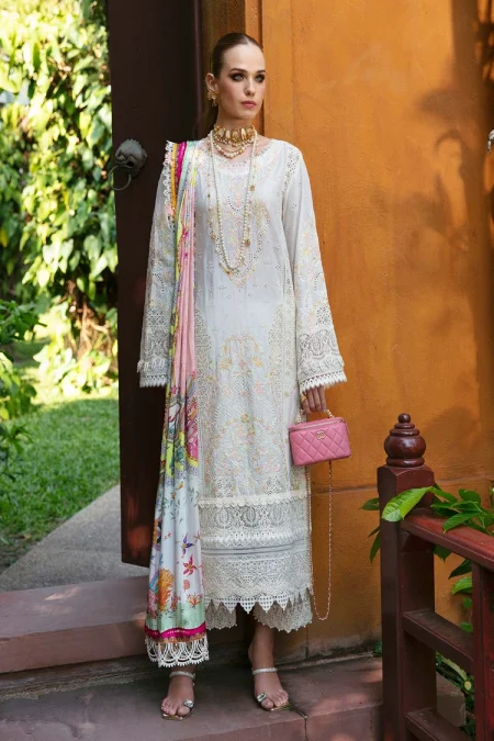 Kanwal Malik-Sareen Luxury Lawn 2024-Daisy