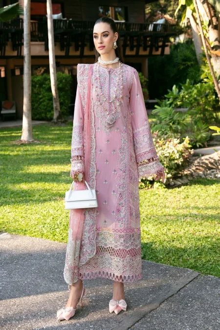Kanwal Malik-Sareen Luxury Lawn 2024-Misty