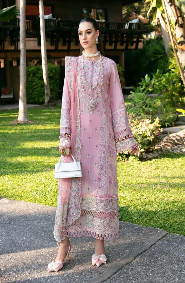 Kanwal Malik-Sareen Luxury Lawn 2024-Misty
