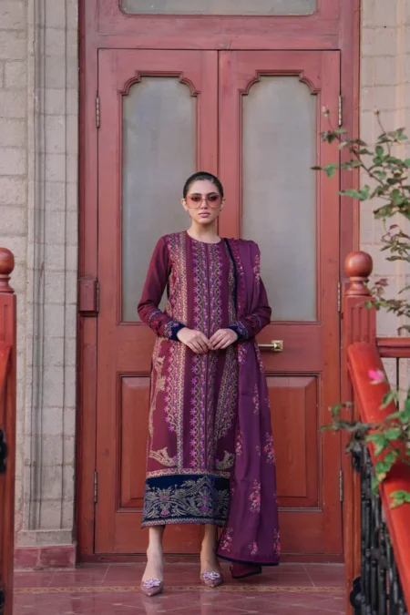 Saira Rizwan Winter Unstitched- ZAYNEM SR-02