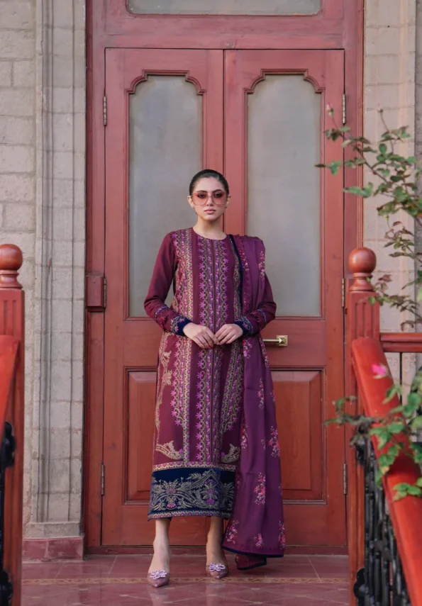 Saira Rizwan Winter Unstitched- ZAYNEM SR-02