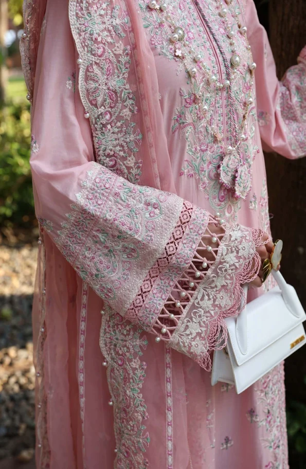 Kanwal Malik-Sareen Luxury Lawn 2024-Misty