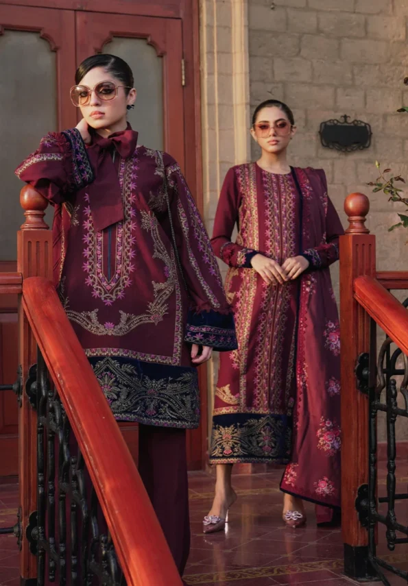 Saira Rizwan Winter Unstitched- ZAYNEM SR-02