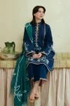 Zara Shahjahan-Coco Lawn Unstitched ’24 GUL MOHAR-3B