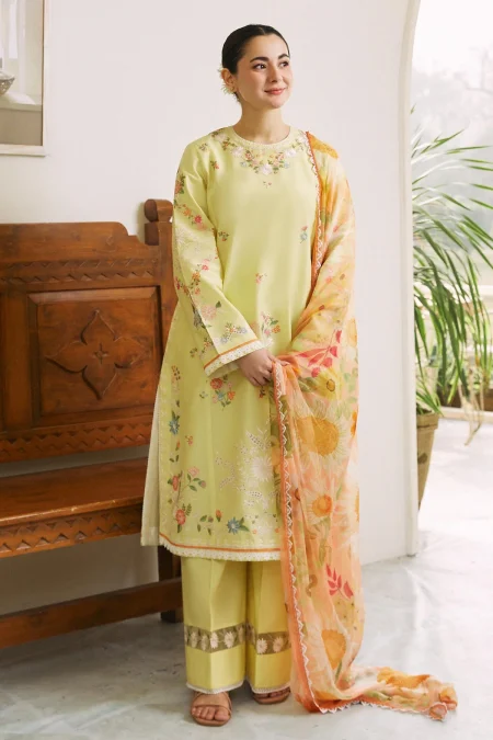 Zara Shahjahan-Coco Lawn Unstitched '24 MAHAY-4B