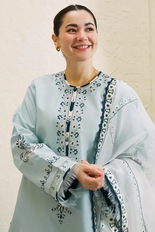 Zara Shahjahan-Coco Lawn Unstitched ’24 Arzoo-1A