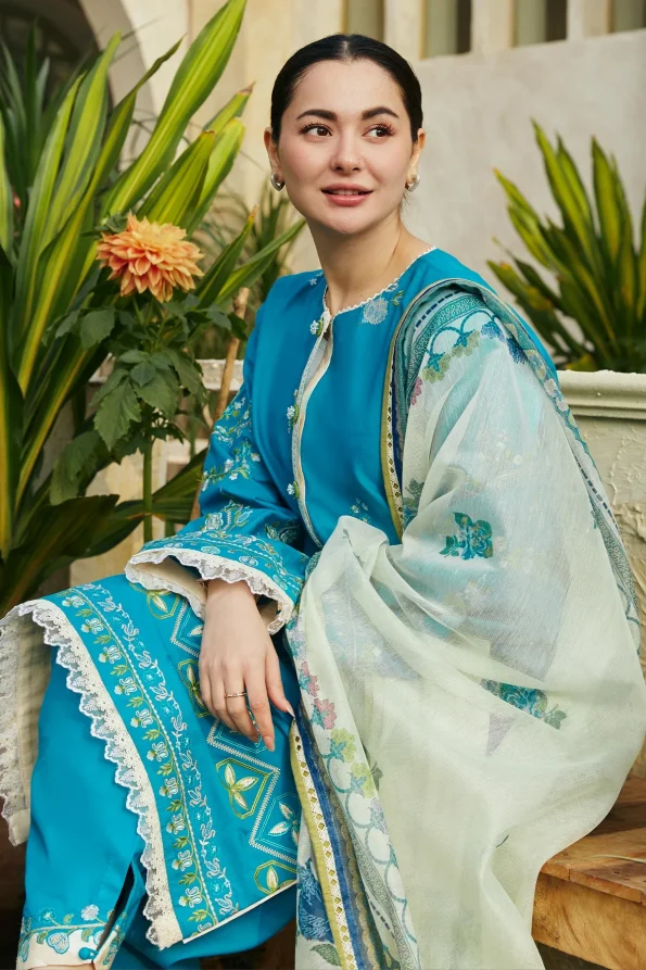Zara Shahjahan-Coco Lawn Unstitched ’24 ZOYA-8B