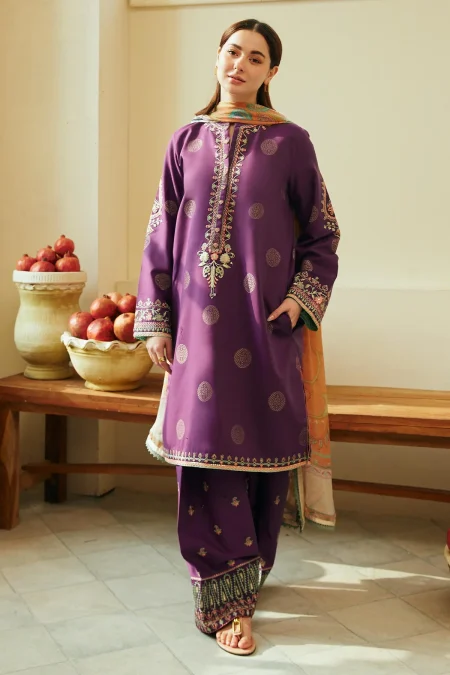 Zara Shahjahan-Coco Lawn Unstitched '24 MORNI-9A