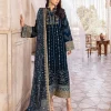 AIK- BAAGH-LOOK 01 Luxury Embroidered Velvet Suit- What U Wear