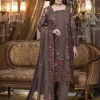 Nilima By Zebtan Luxury Semi Stitched 3pcs-What U Wear