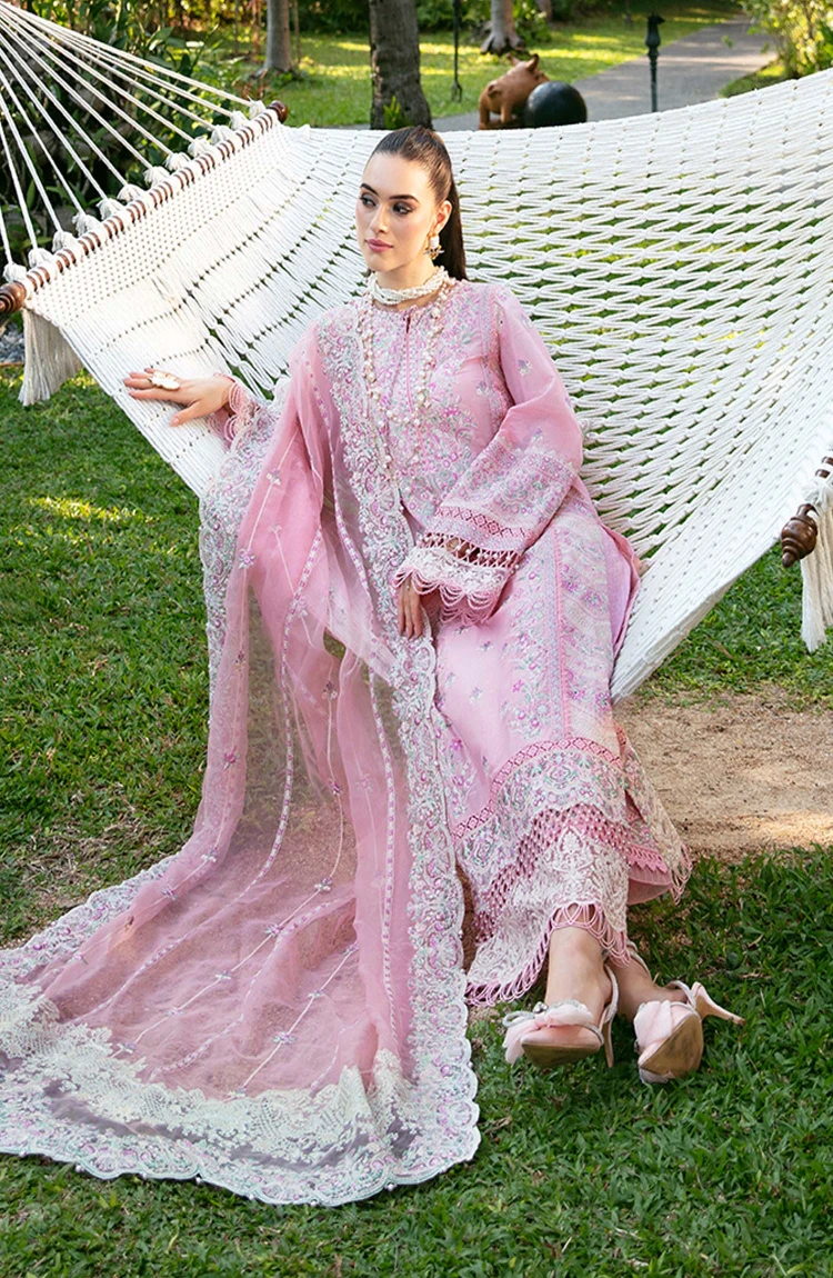 Kanwal Malik-Sareen Luxury Lawn 2024-Misty