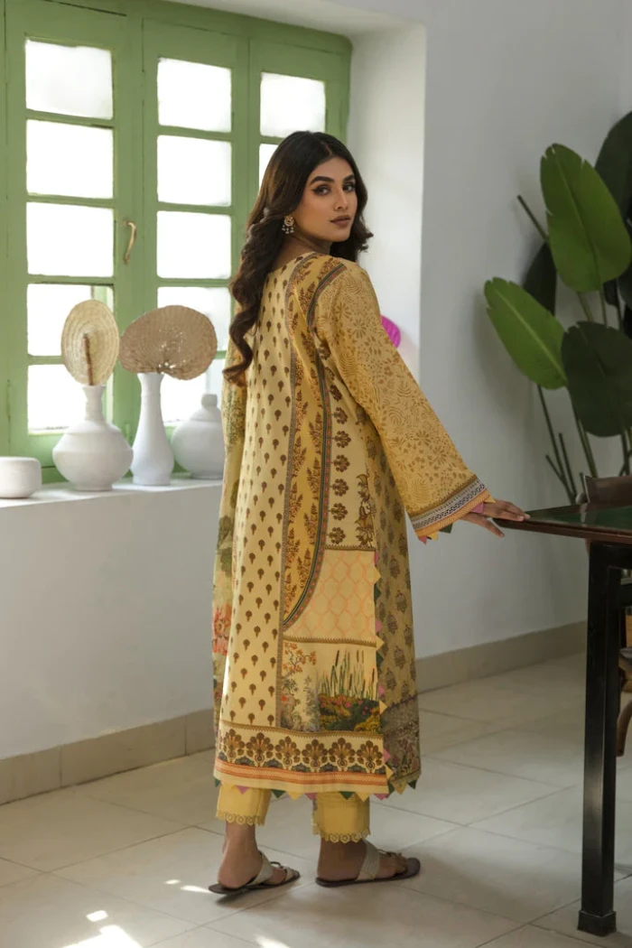 Aabyaan Afsaneh Unstitched Luxury Lawn 3pcs- What U Wear