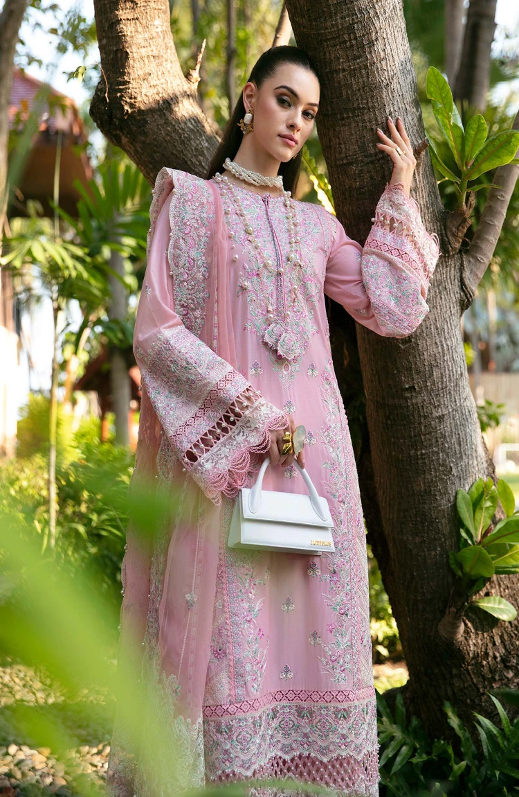 Kanwal Malik-Sareen Luxury Lawn 2024-Misty