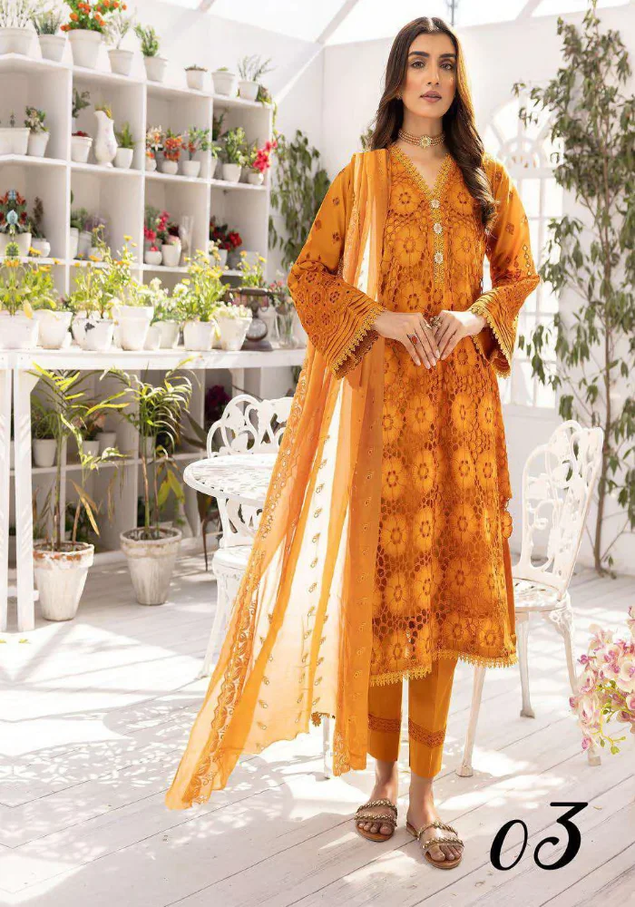 Sophia by Riaz Arts Embroidered Lawn Boring Unstitched 3pcs- What U Wear