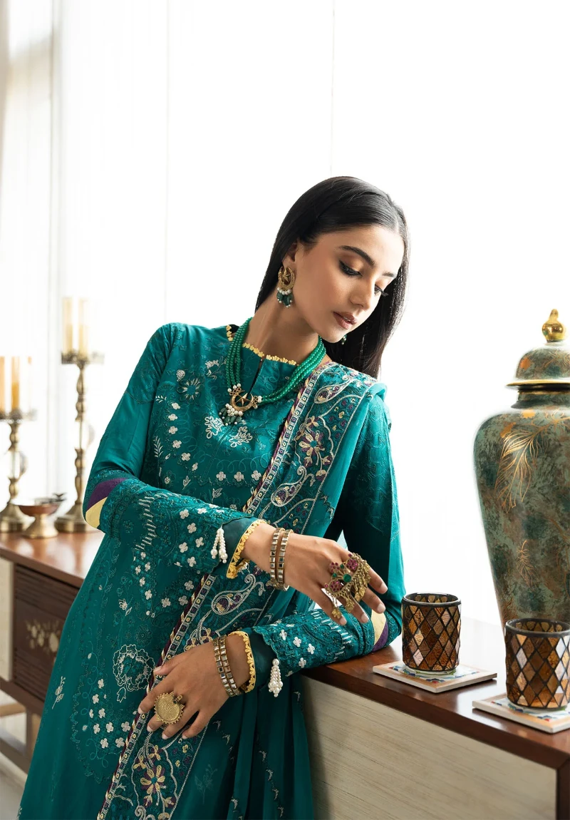 Aik Samah Embroidered Lawn-'24 VOL. 2-Look04