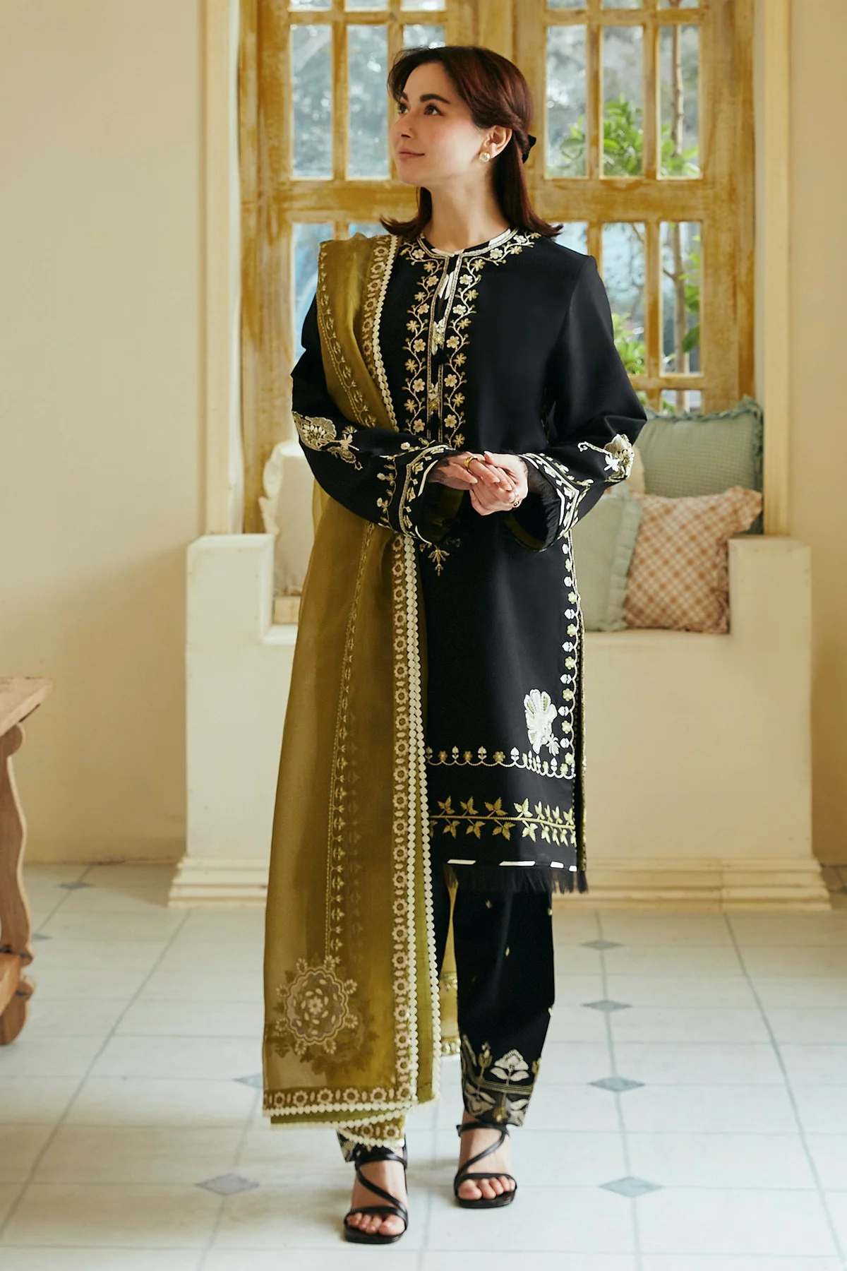 Zara Shahjahan-Coco Lawn Unstitched '24 ARZOO-1B