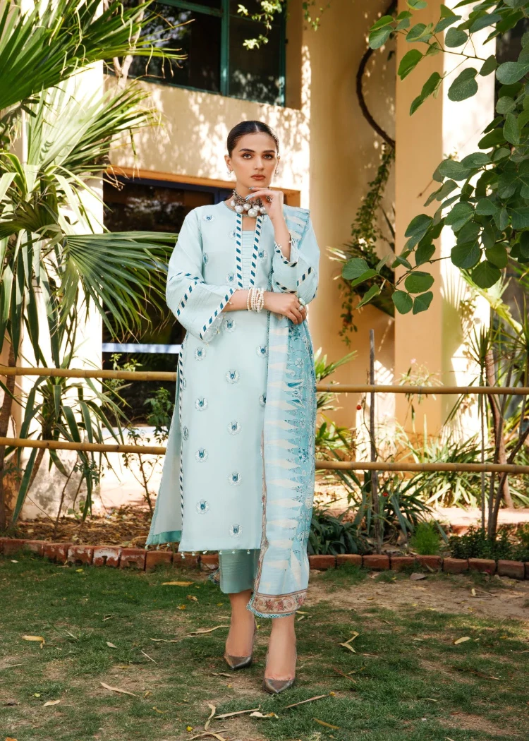 Zebtan Summer Lawn Vol-2 Unstitched 3pcs- What U Wear