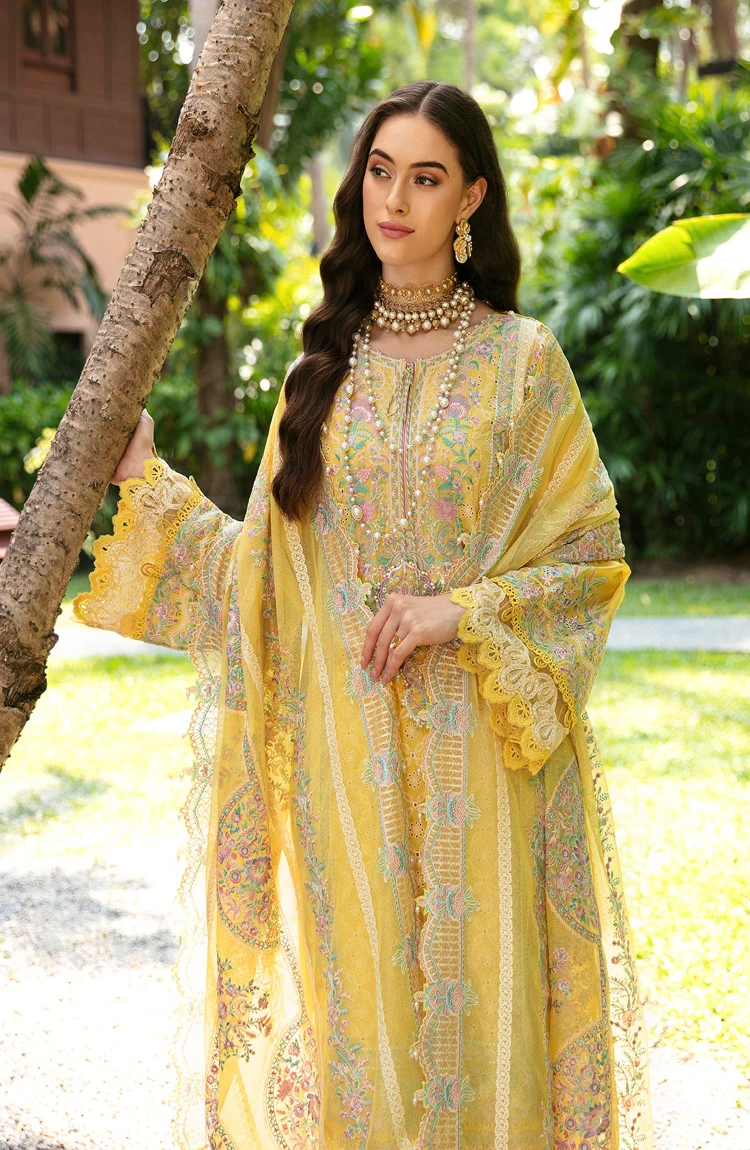 Kanwal Malik-Sareen Luxury Lawn 2024-Vanessa