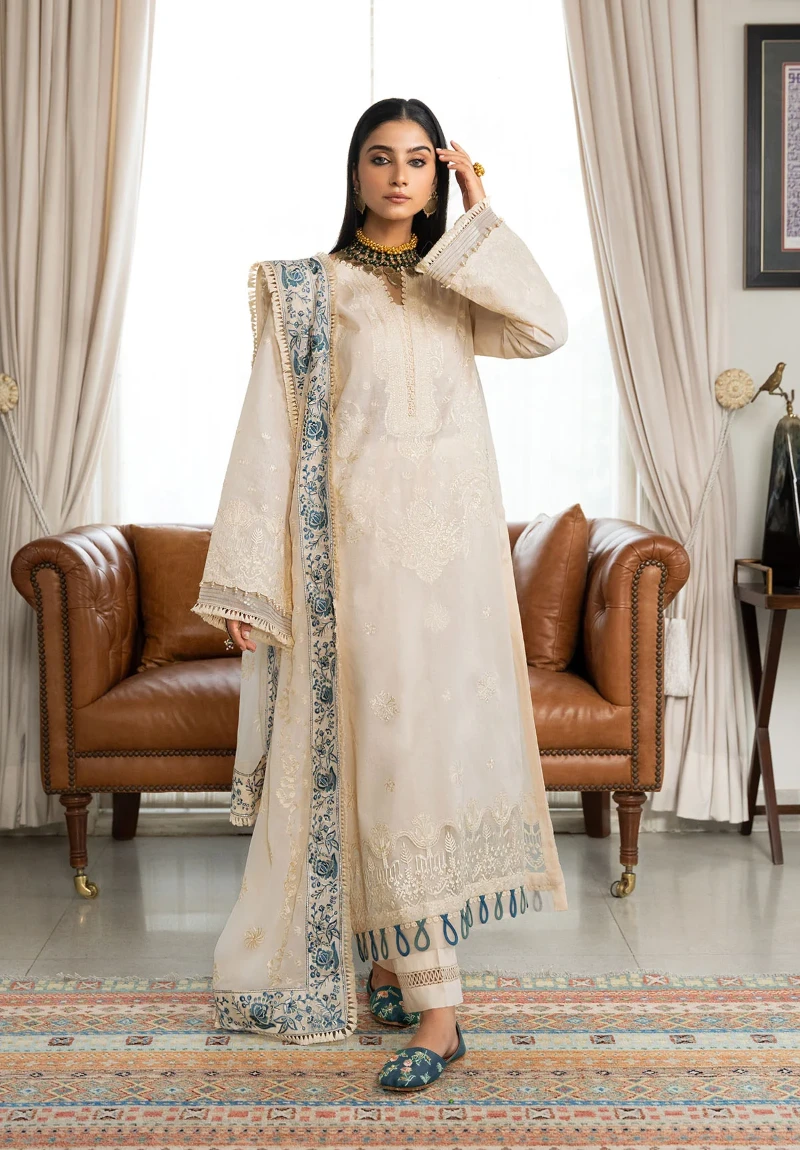 Aik Samah Embroidered Lawn-'24 VOL. 2-LOOK 02