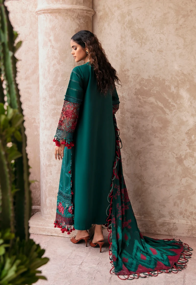 Ethnic Rozana Winter Embroidered Unstitched Suit-01- What U Wear