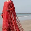 Nureh Tere Sang Embroidered Swiss Lawn 3Pcs-CHERIE- What U Wear