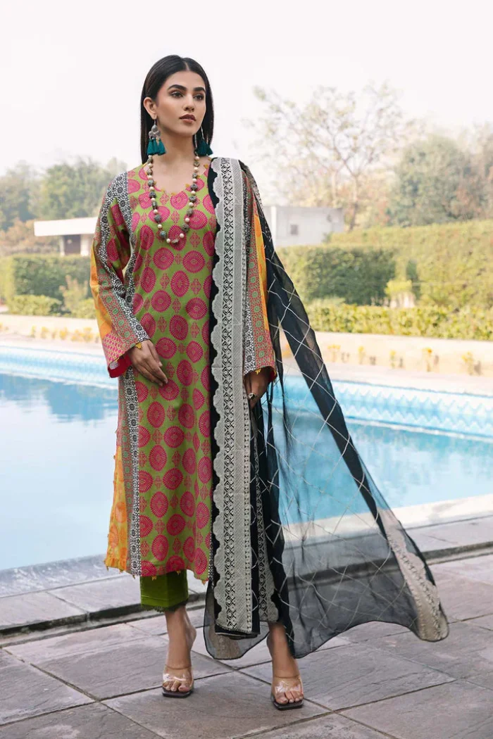 Charizma Sheen Printed Lawn Unstitched 3pcs- What U Wear