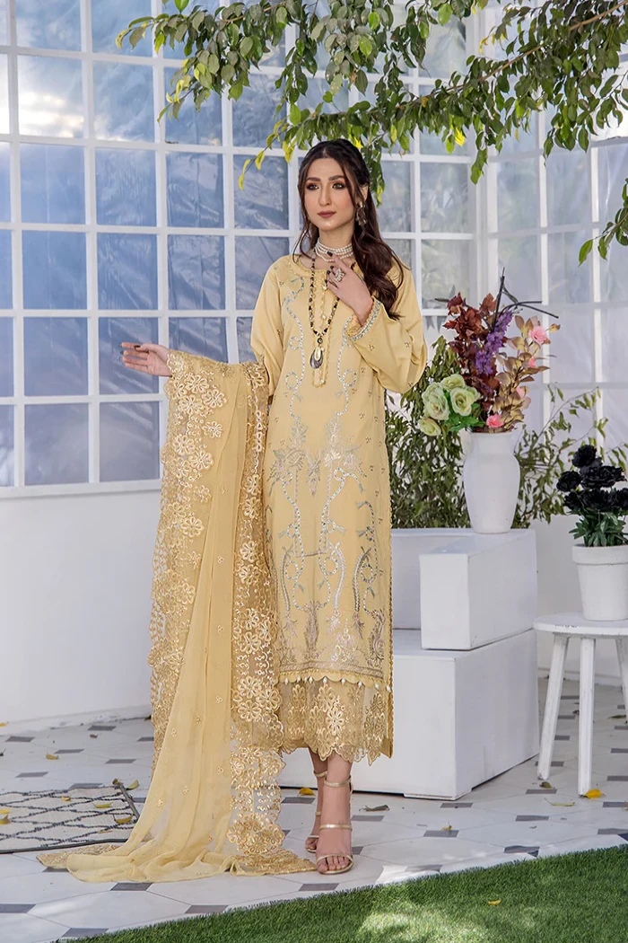 Afsoon by Humdum Embroidered Swiss Lawn Unstitched 3pcs- What U Wear