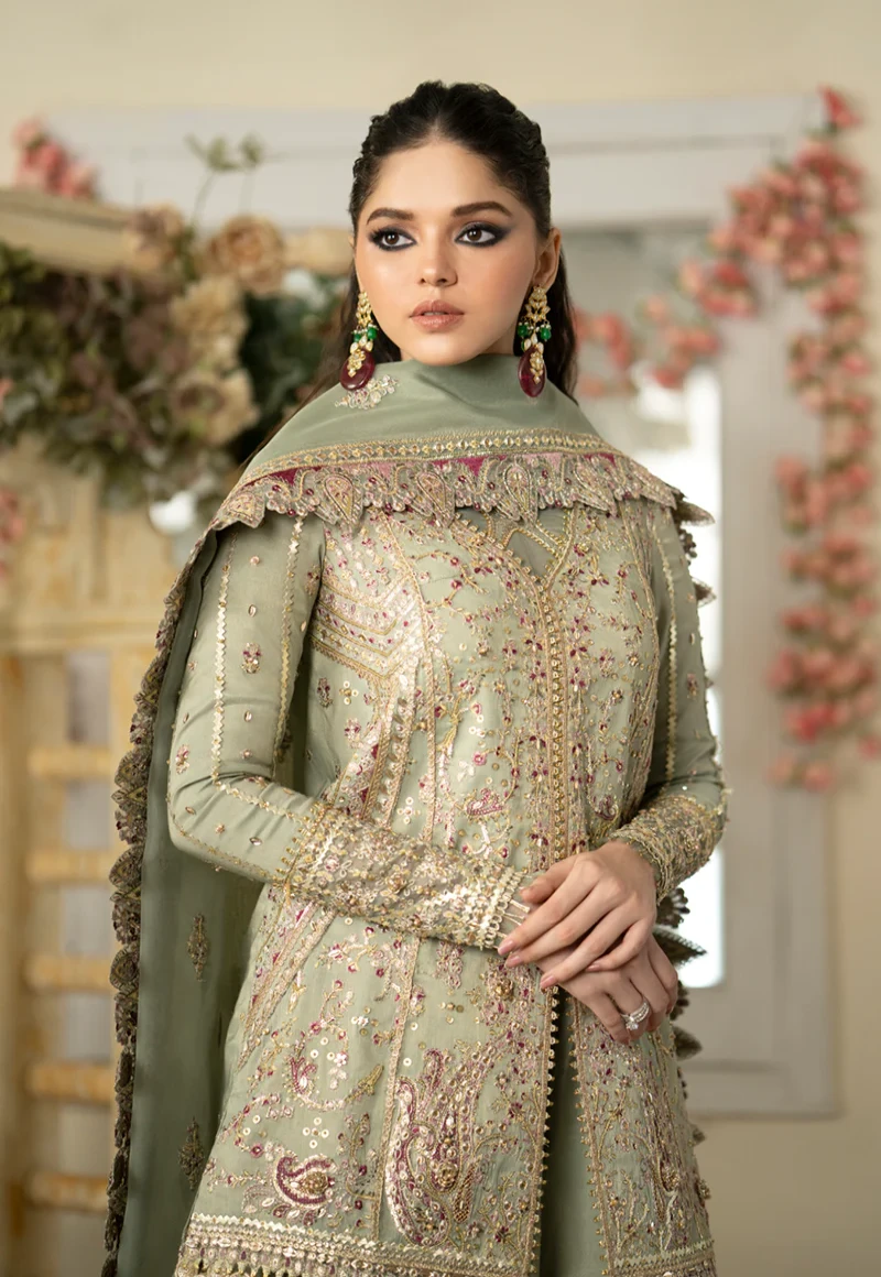 Qalamkar Wedding Formals 23- DN-06 FARIZA