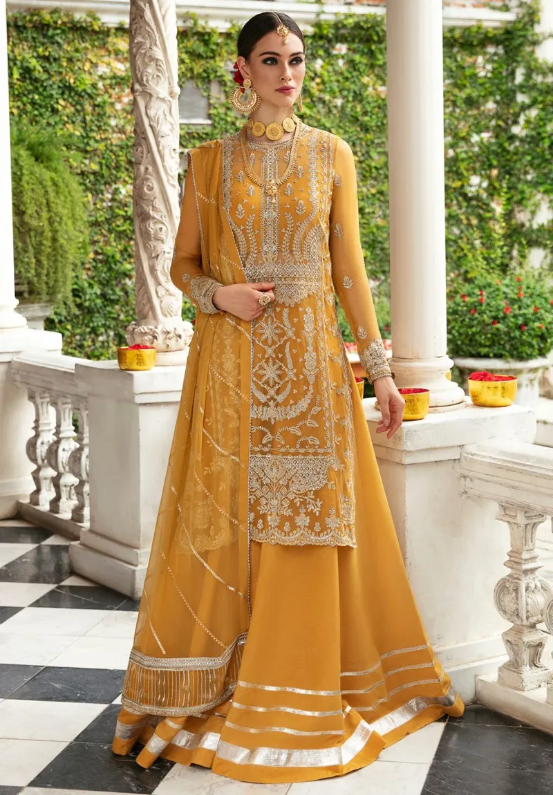 Saad Shaikh -Formal Collection - Panache -Marigold