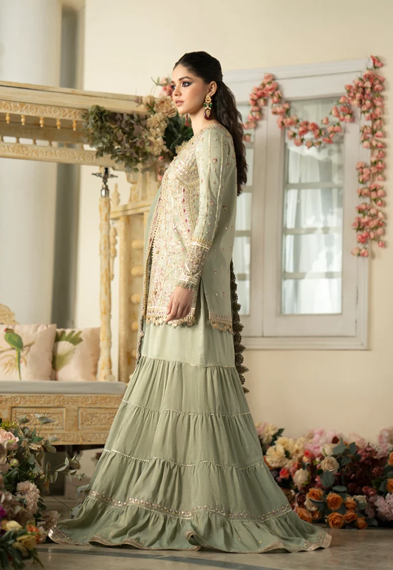 Qalamkar Wedding Formals 23- DN-06 FARIZA