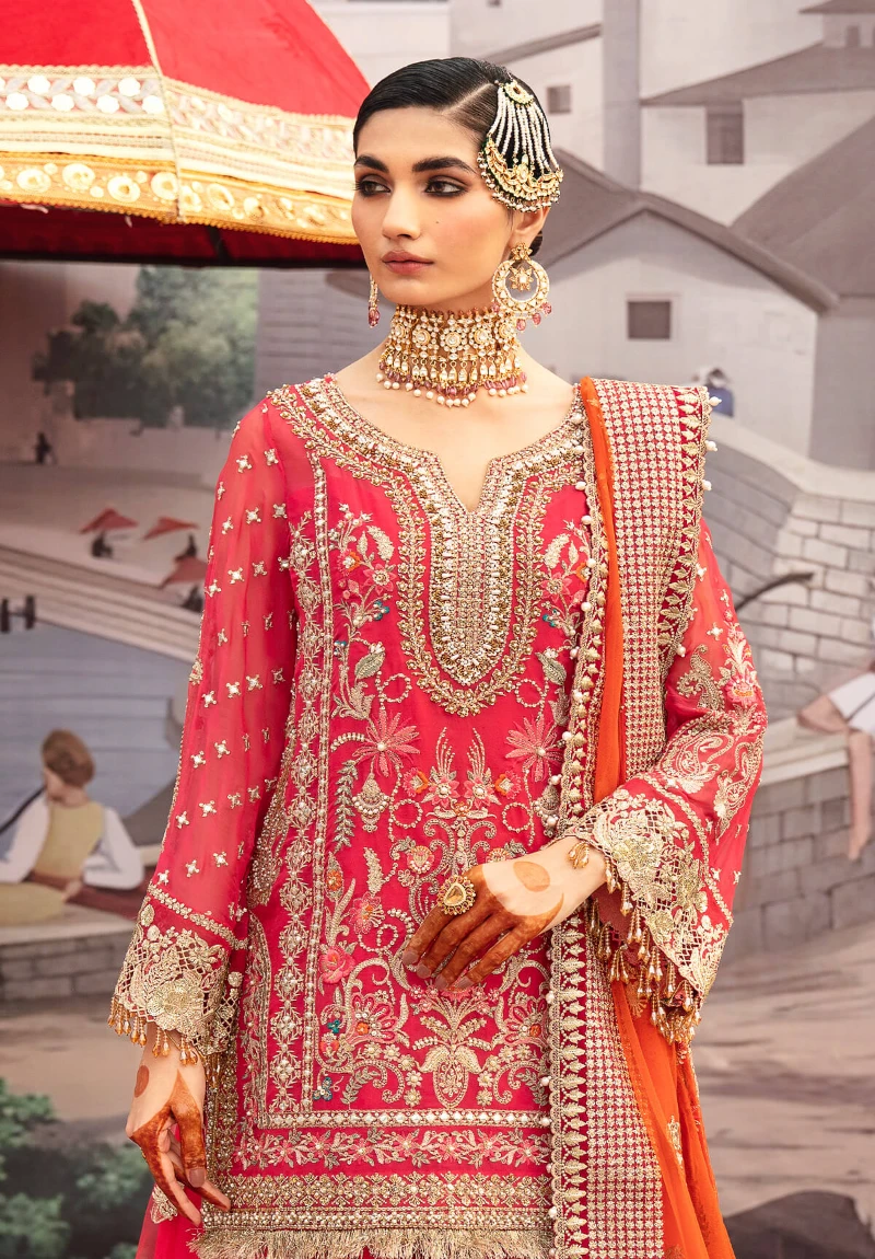 Kayseria Bridal '24-SB-20-GULAB Luxury Suit