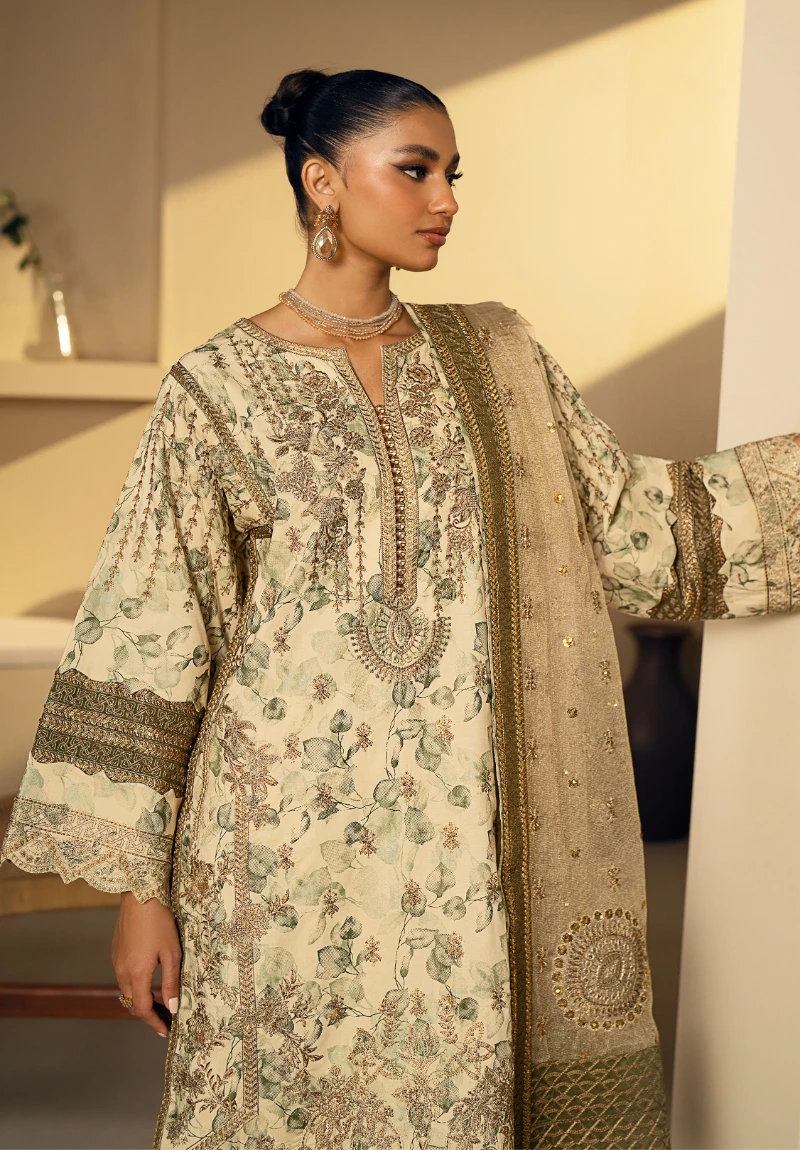 Maryum & Maria Eid Luxury Lawn-NADYA